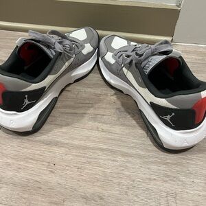 Jordan Athletic Shoes - Gray, Black, White, Red
